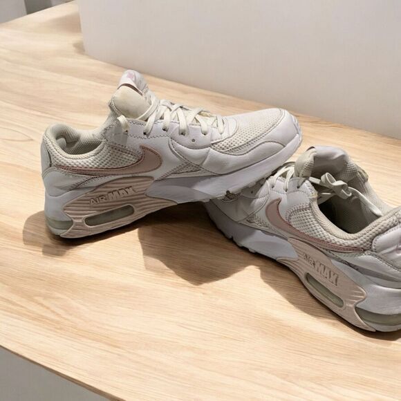 Nike Air Max 90 Women's Sneakers White Pink‎ Rose  Athletic Running Shoes sz 7.5 - Picture 3 of 8